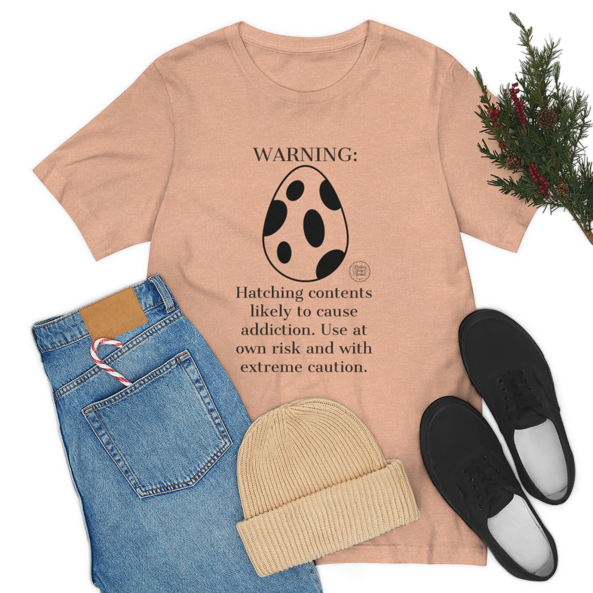 Hatching Egg Contents Tee - Image 2