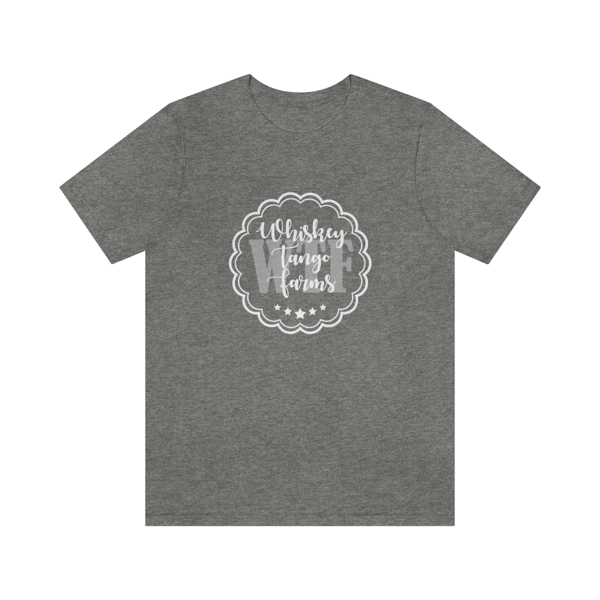White WTF Logo Tee - Image 4