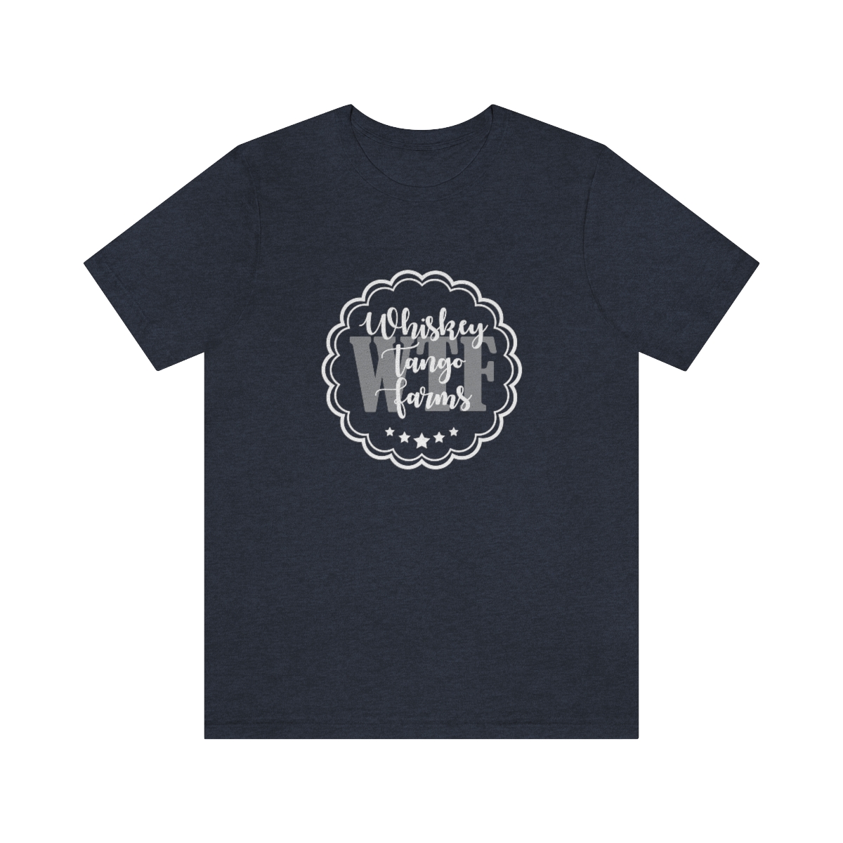 White WTF Logo Tee - Image 7