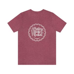 White WTF Logo Tee