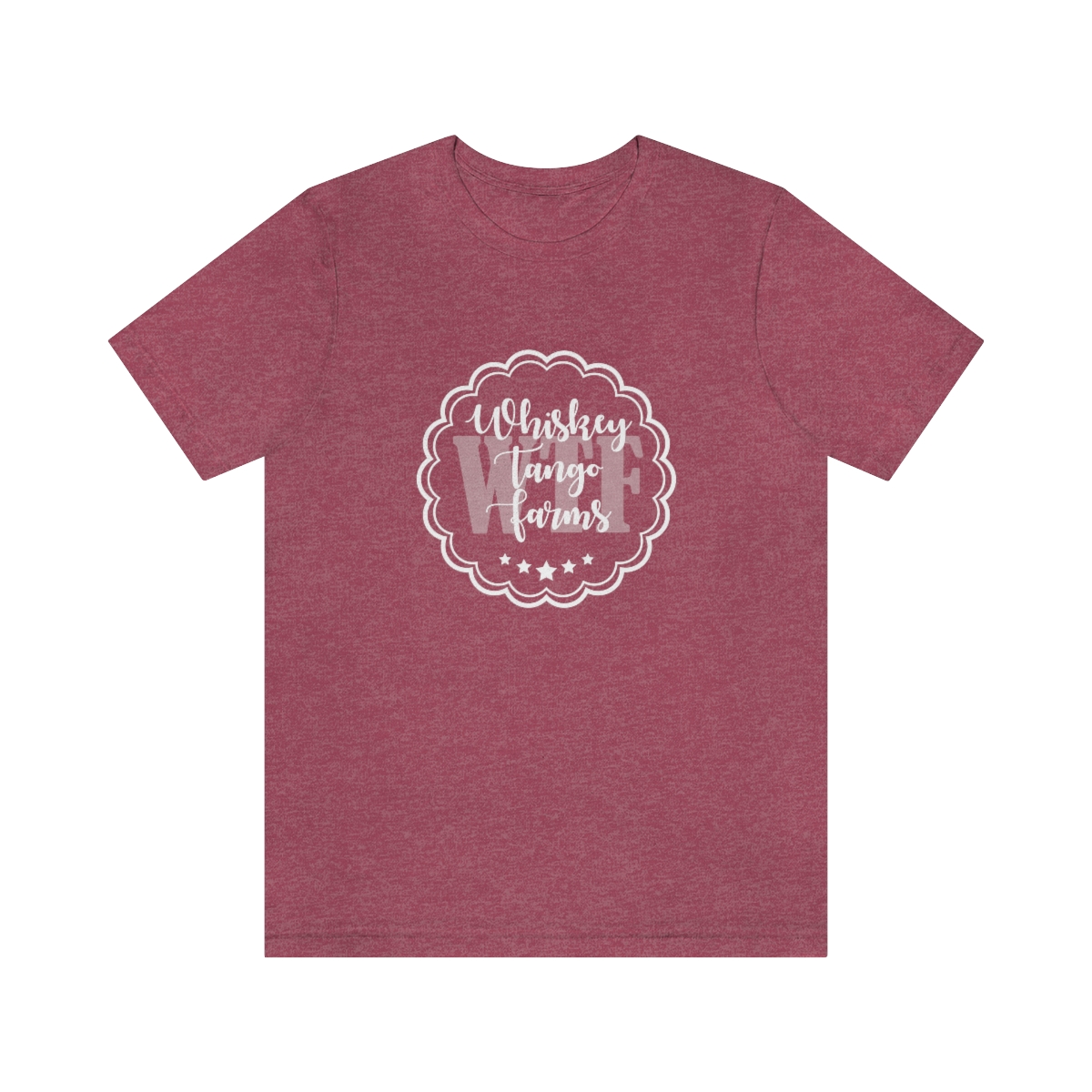 White WTF Logo Tee