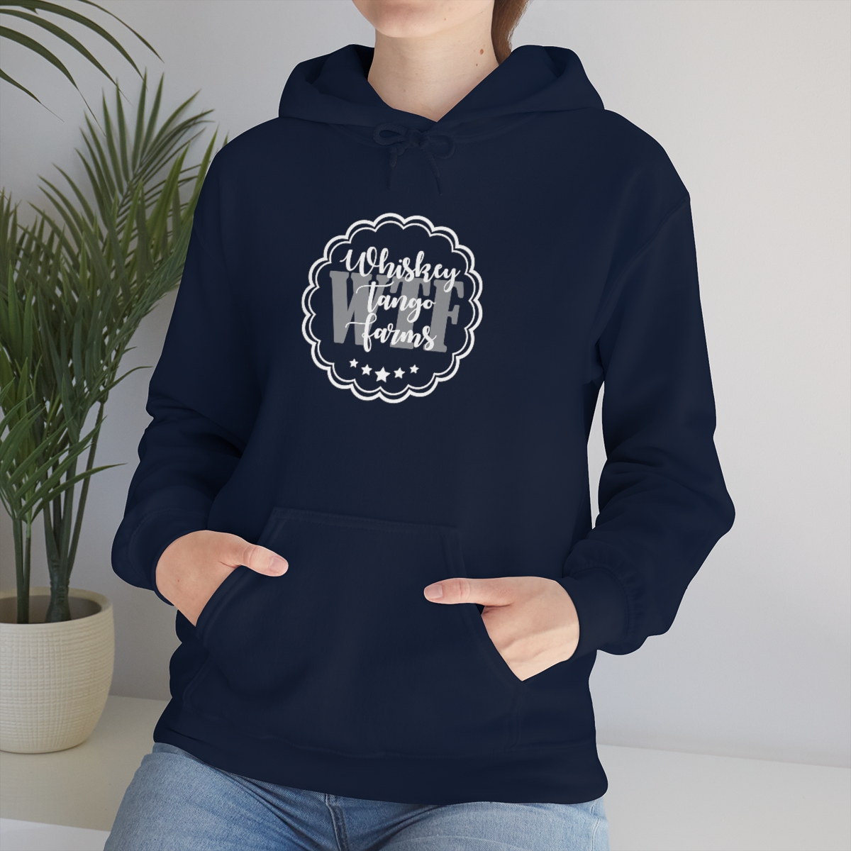 WTF Hoodie - White Logo - Image 2