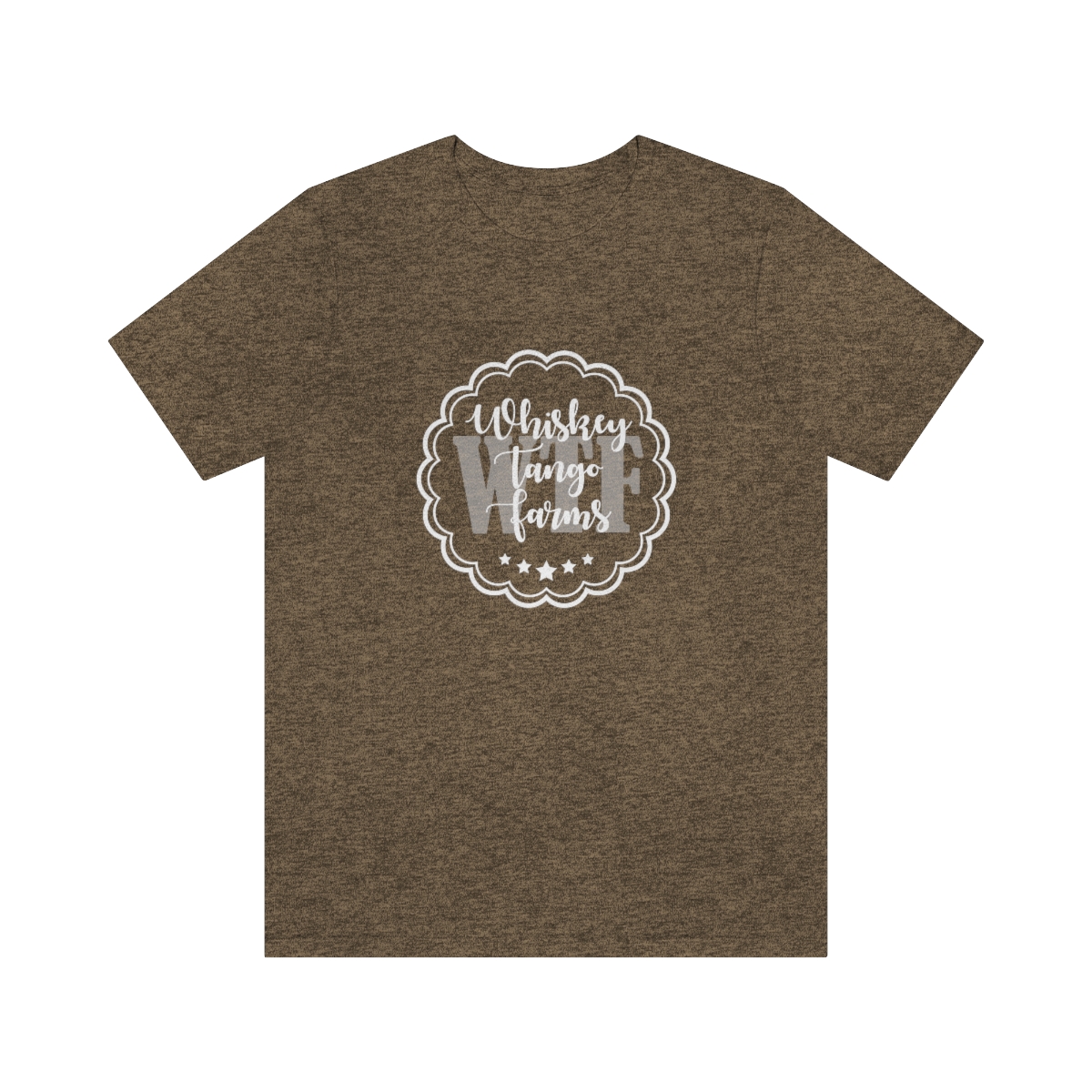 White WTF Logo Tee - Image 5